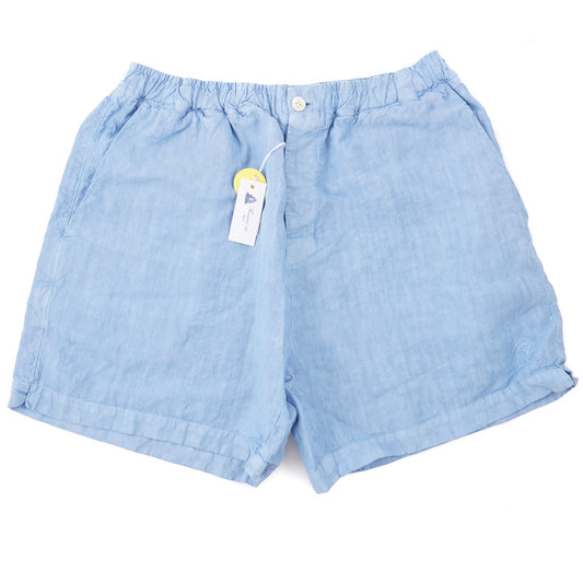 Finamore Drawstring Linen Shorts