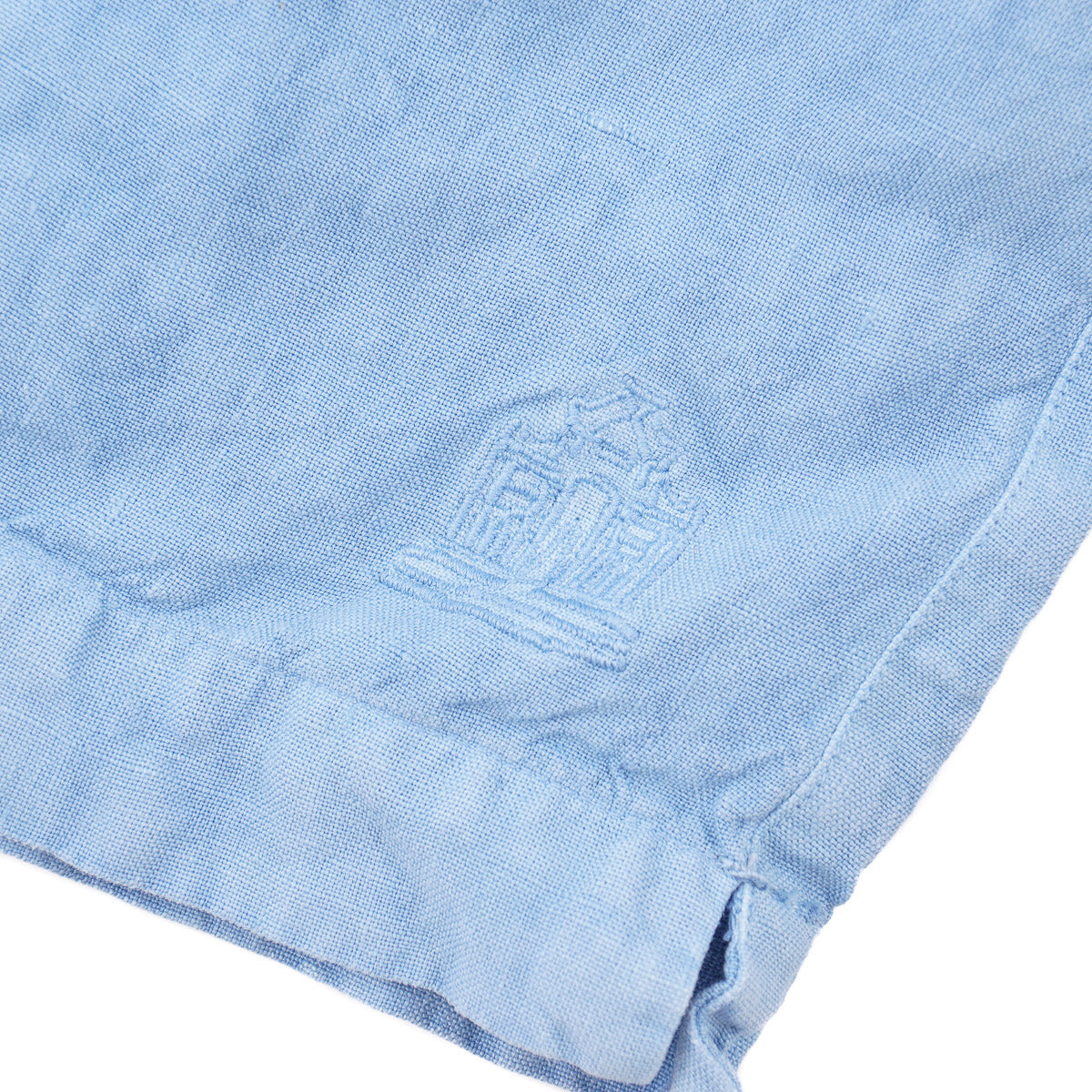Finamore Drawstring Linen Shorts