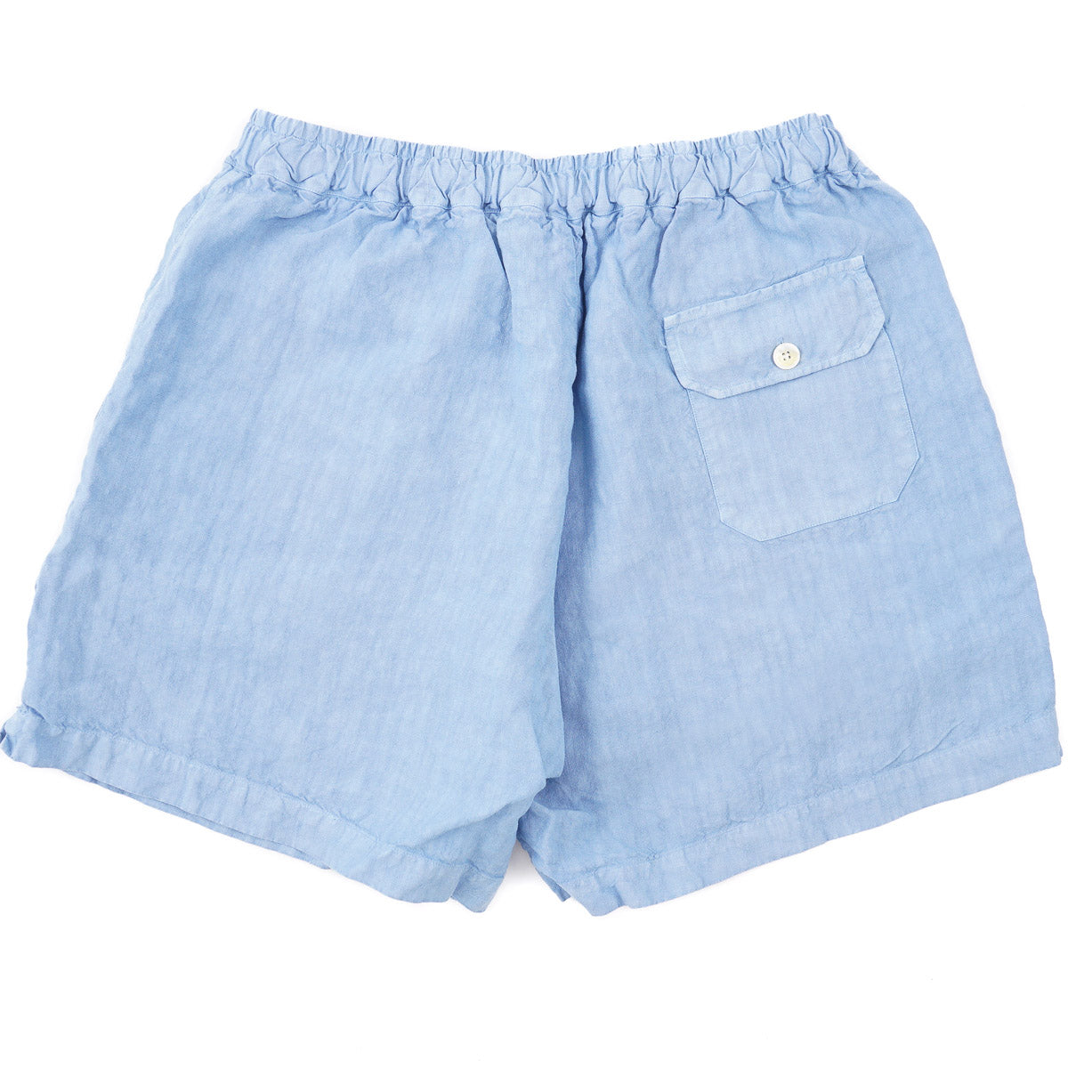 Finamore Drawstring Linen Shorts