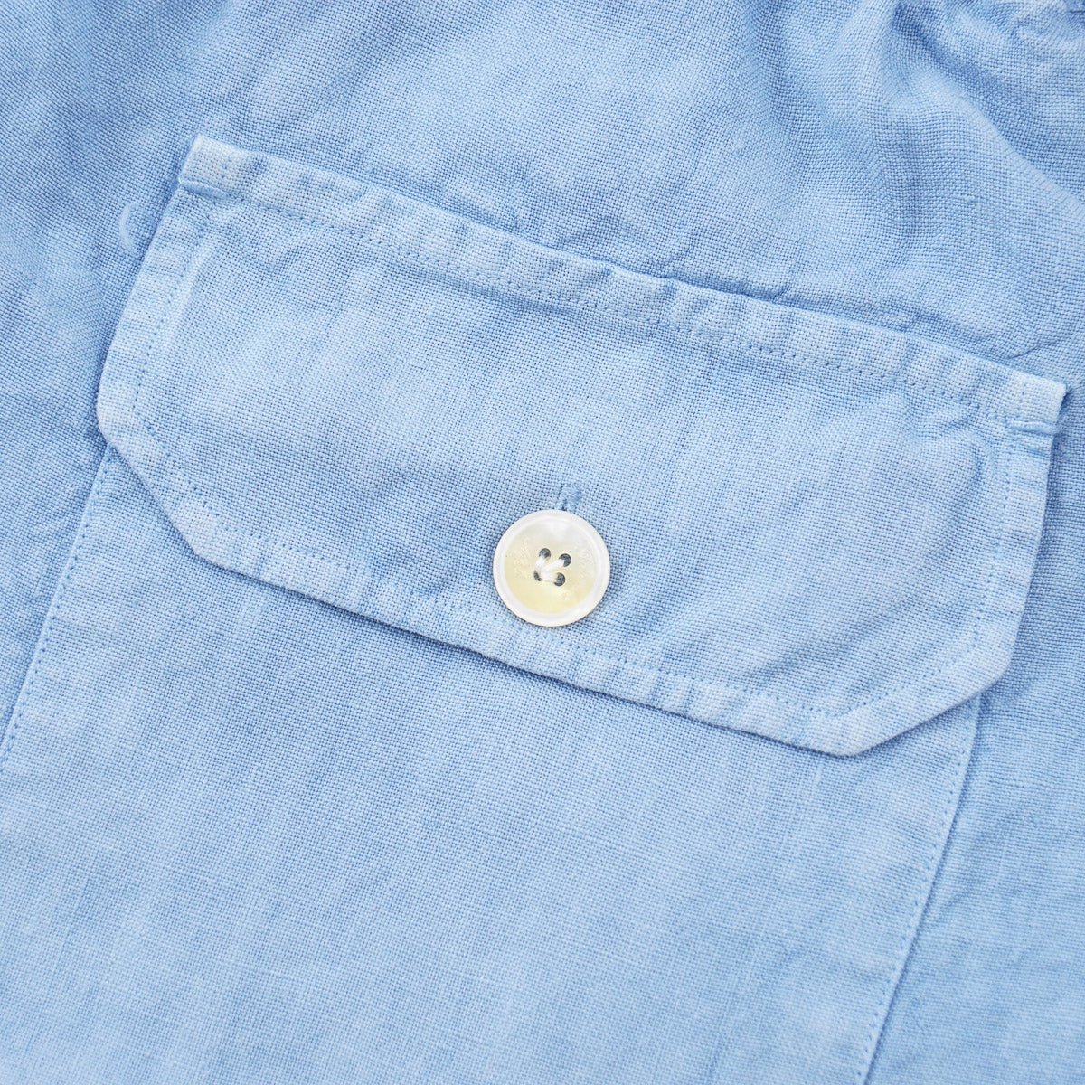 Finamore Drawstring Linen Shorts