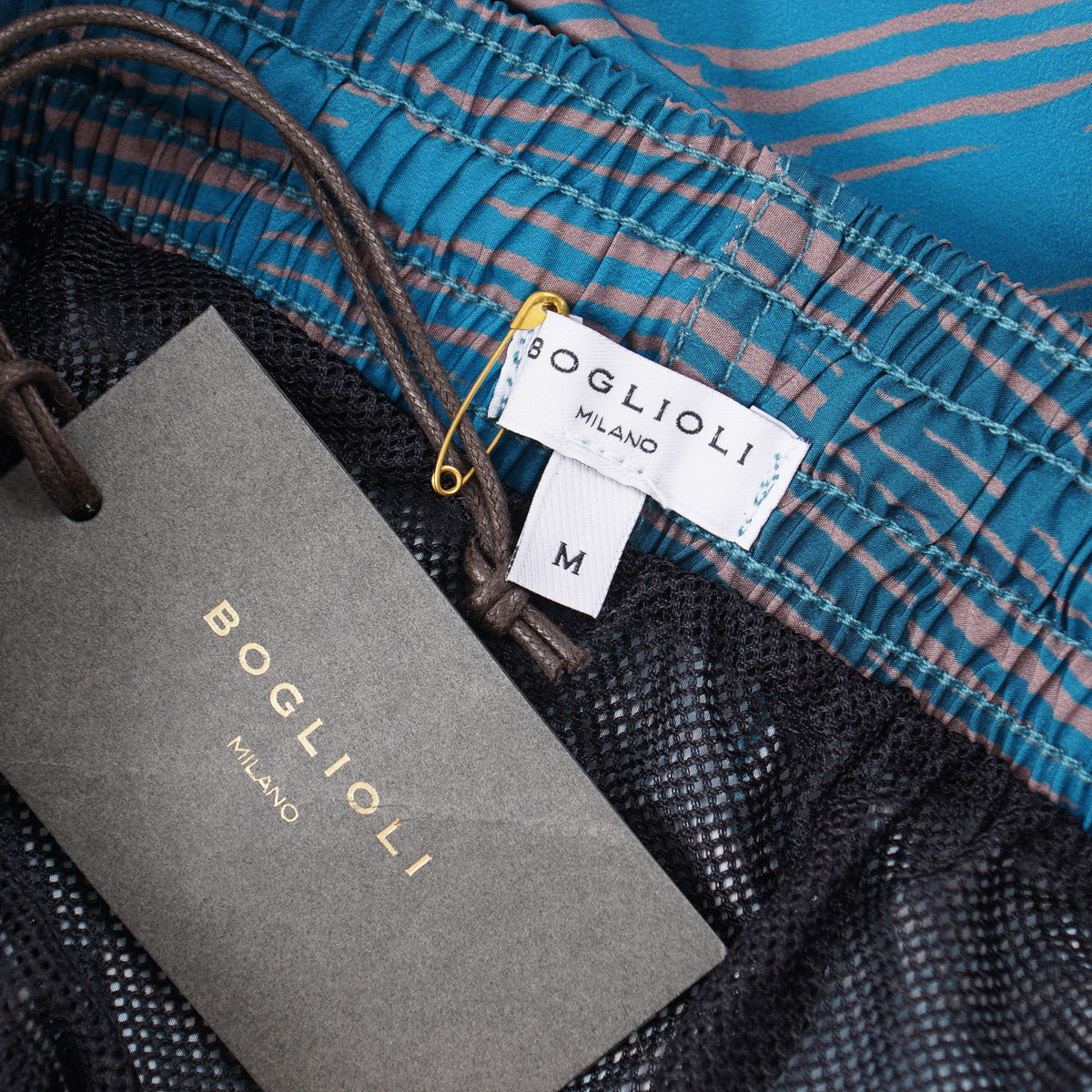 Boglioli Printed Swim Shorts