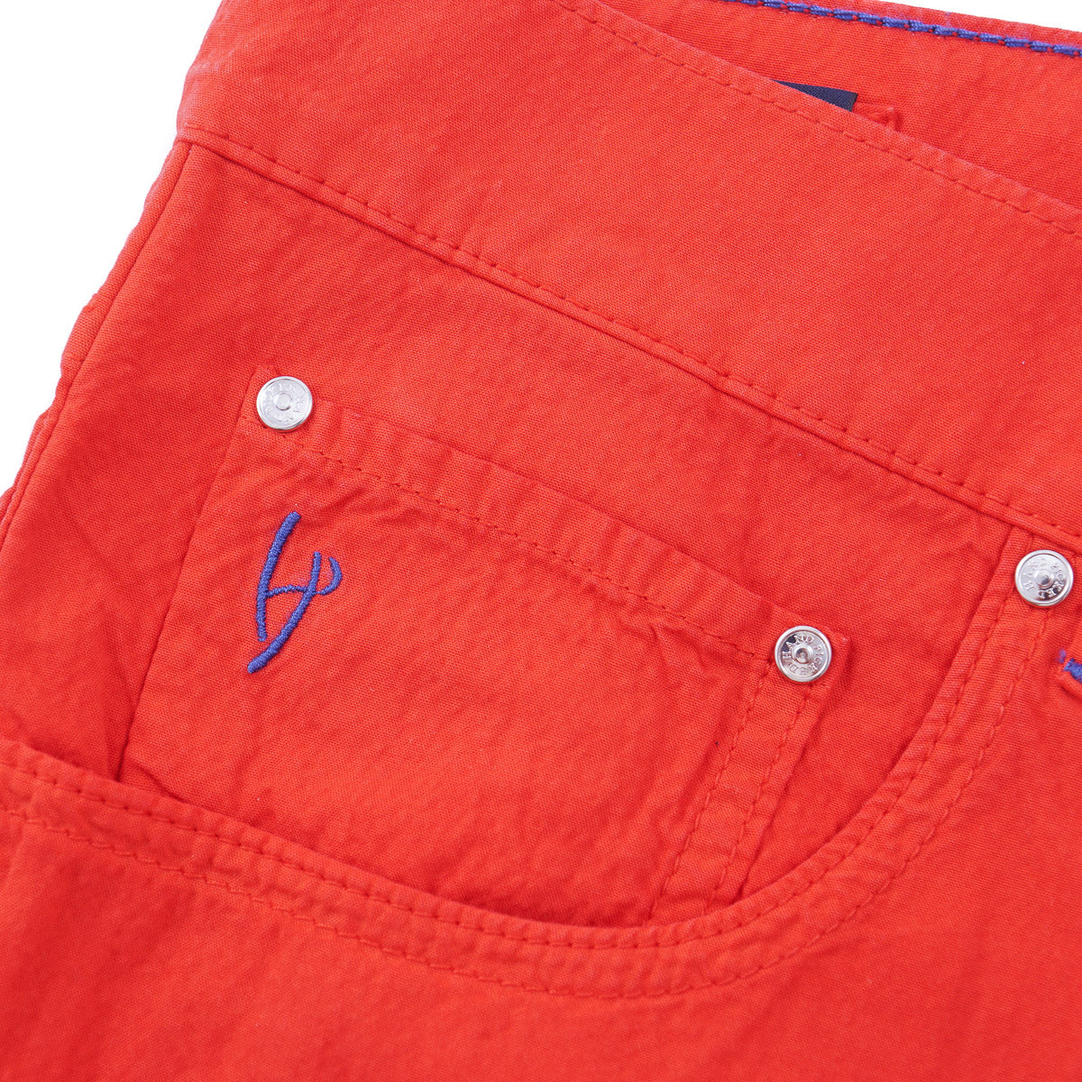 Handpicked Seersucker Cotton Shorts