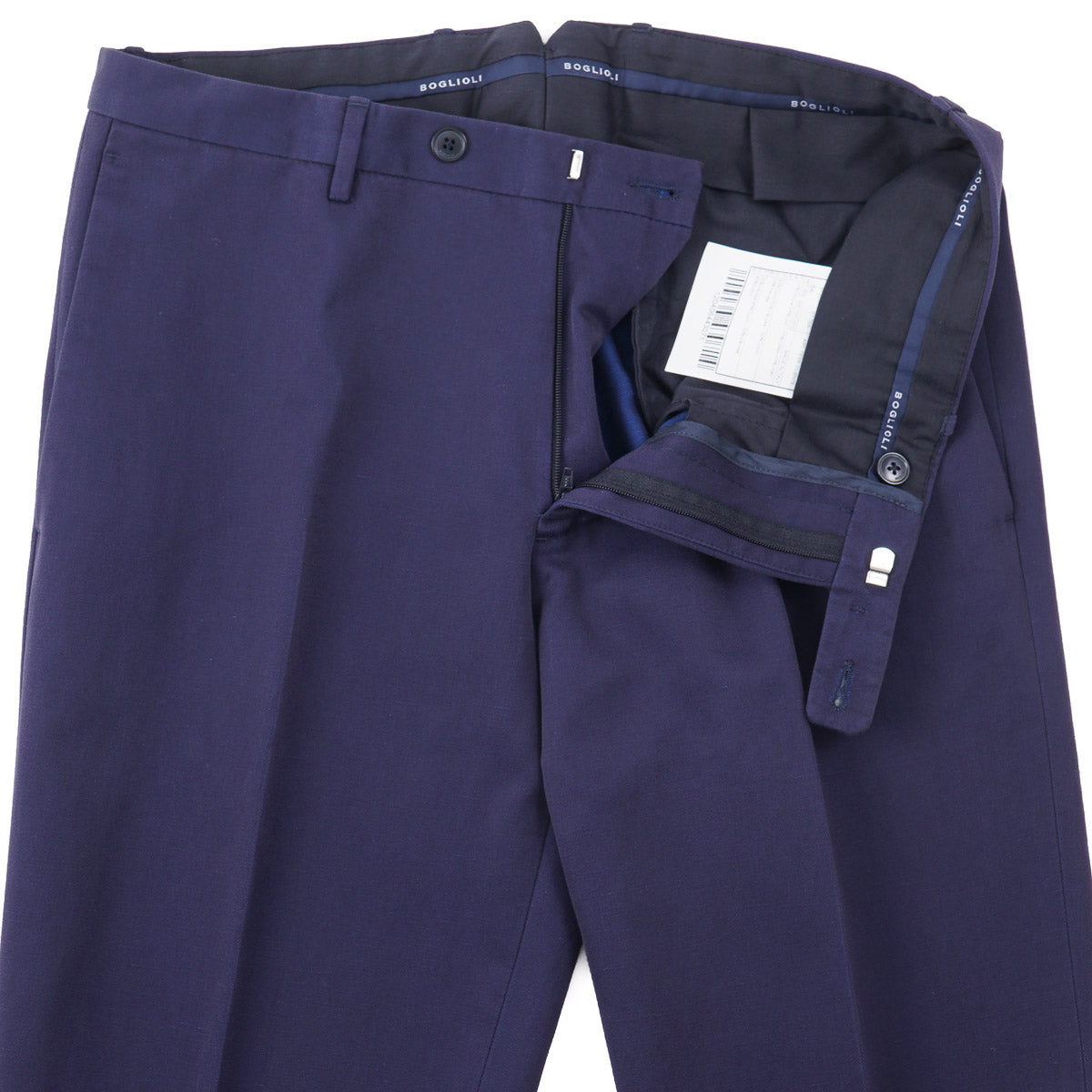 Boglioli Satin Cotton-Linen 'Dover' Suit