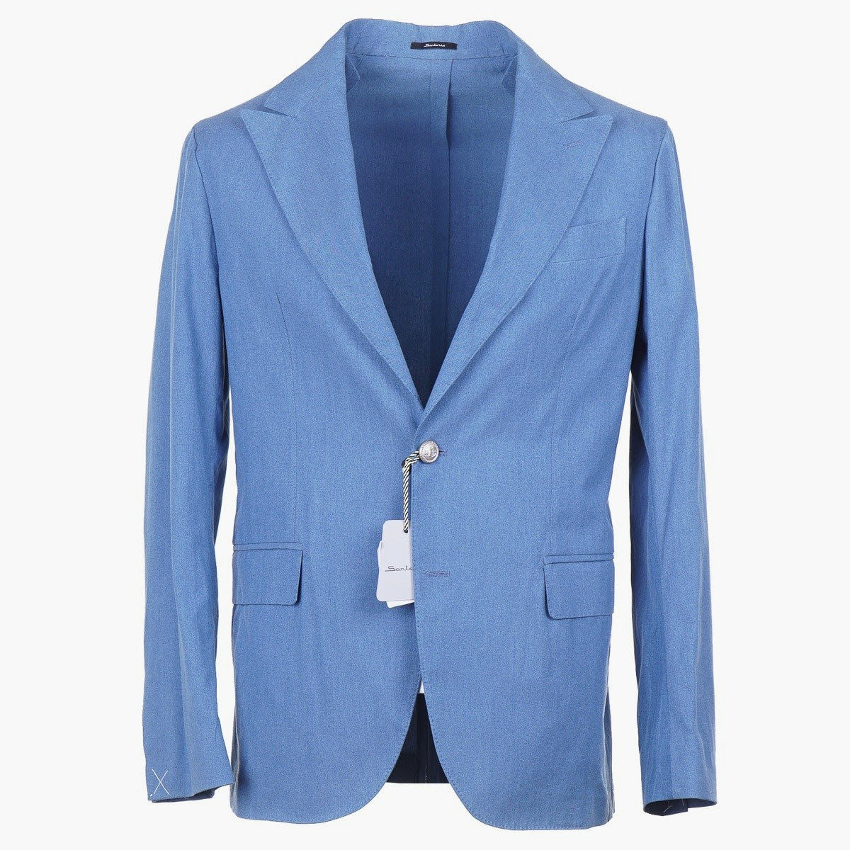 Sartorio Garment-Washed Cotton Blazer