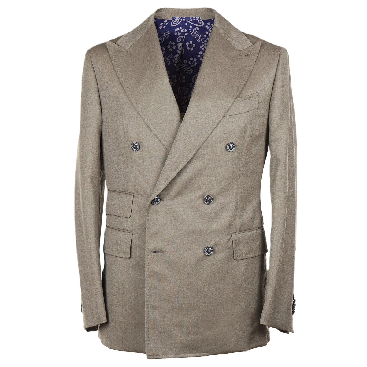 Stile Latino Slim-Fit Twill Wool Suit