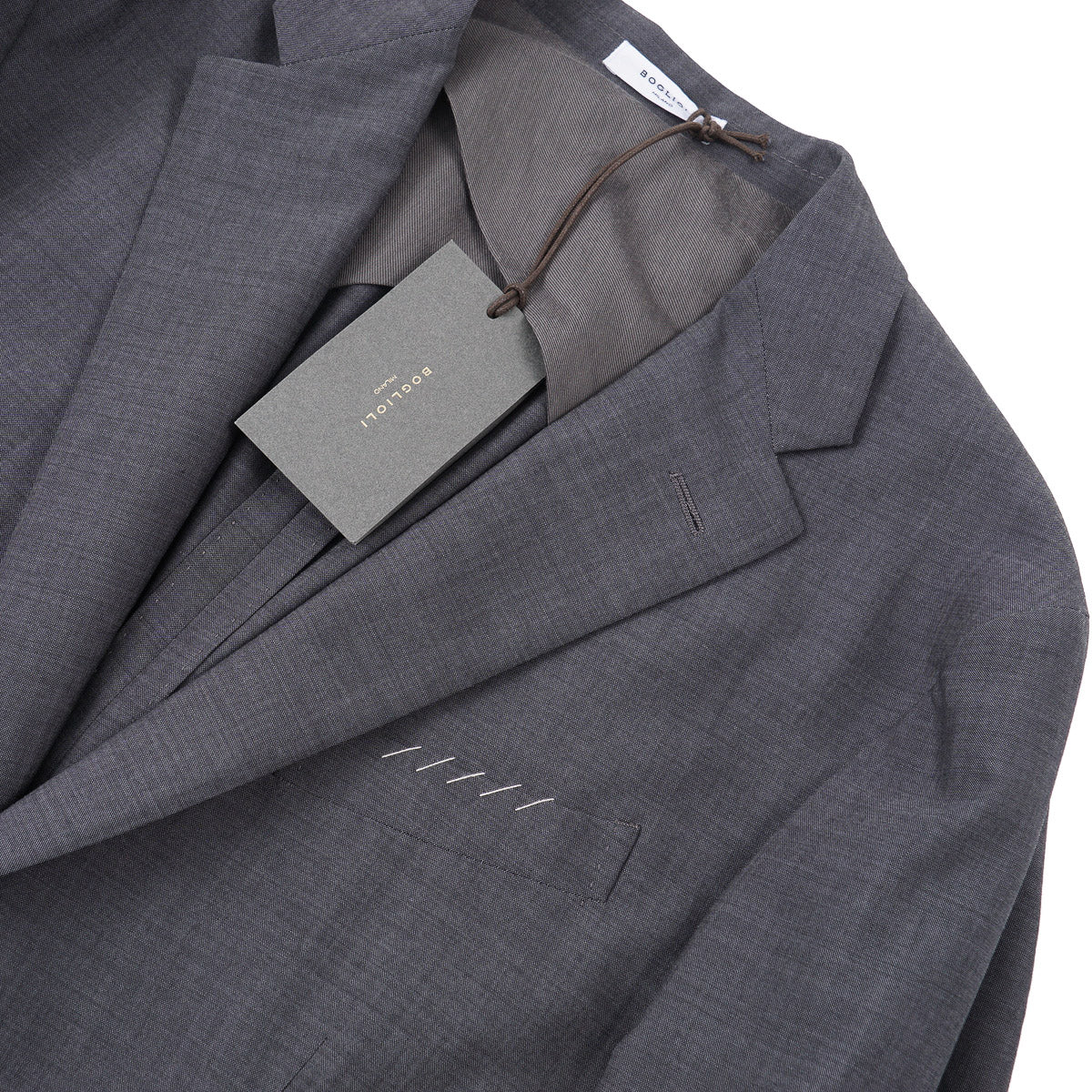 Boglioli Slim-Fit Lightweight Wool Suit