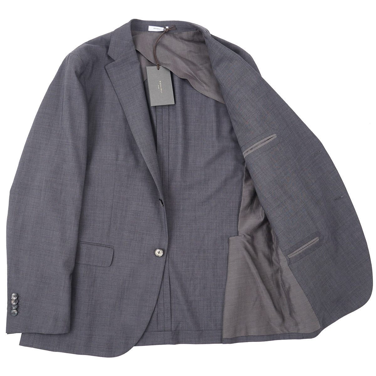Boglioli Slim-Fit Lightweight Wool Suit
