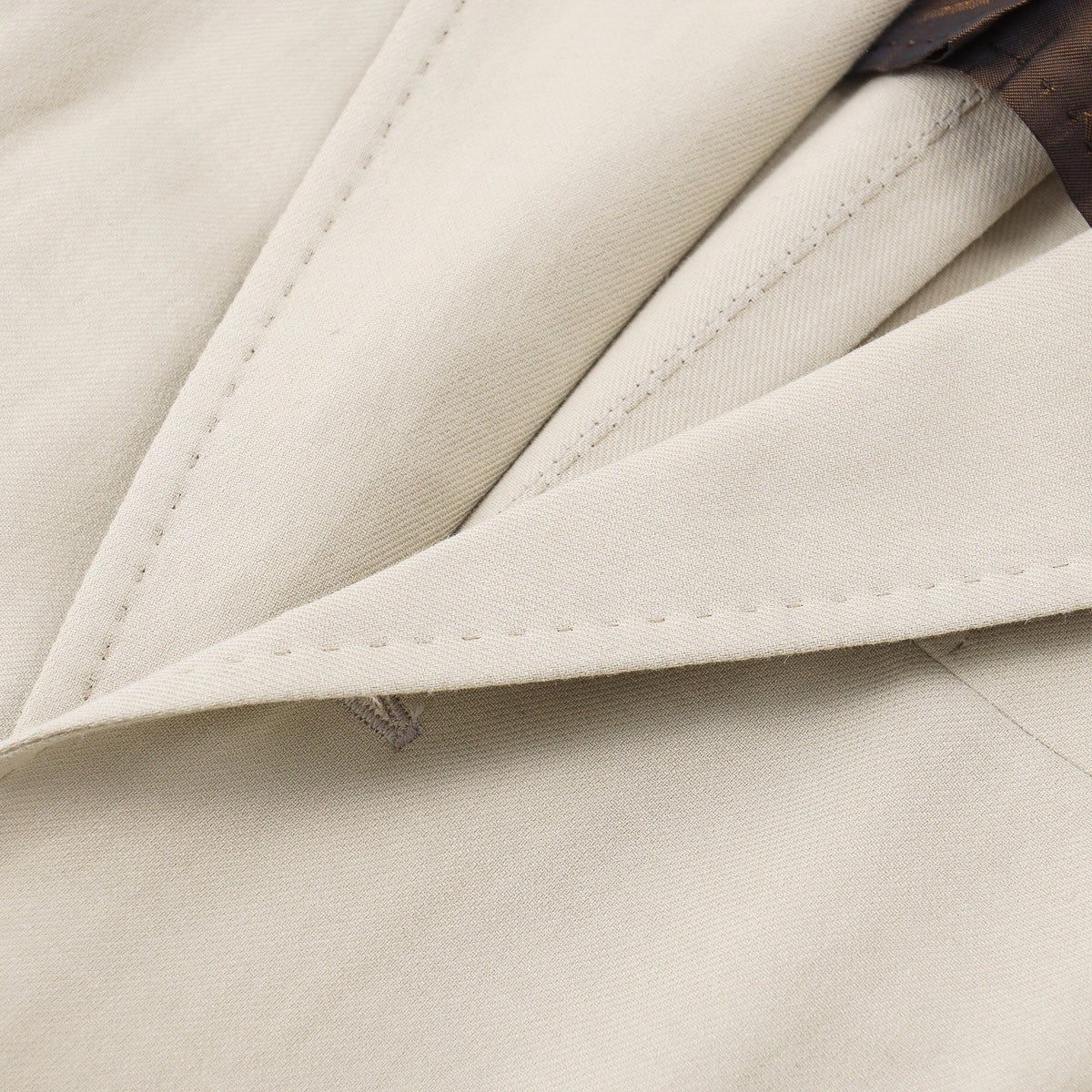 Stile Latino Twill Cotton-Linen Suit