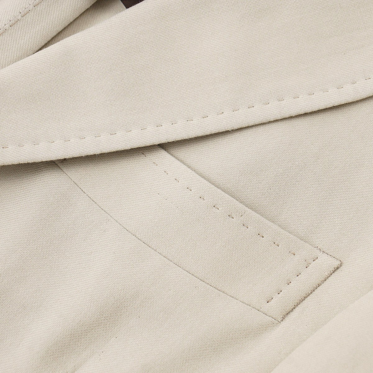 Stile Latino Twill Cotton-Linen Suit