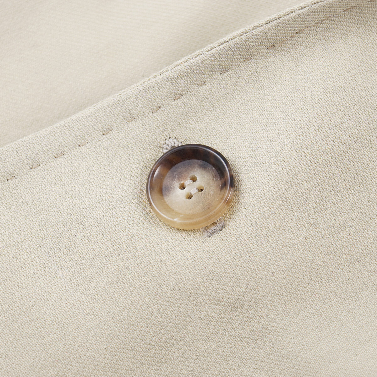 Stile Latino Twill Cotton-Linen Suit