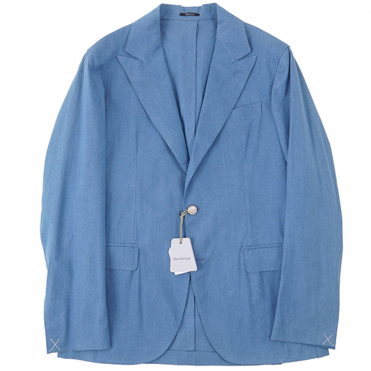 Sartorio Garment-Washed Cotton Blazer