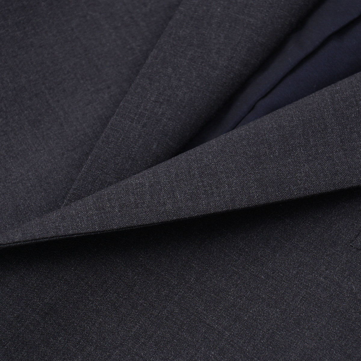 Boglioli Charcoal Gray Woven Wool Suit