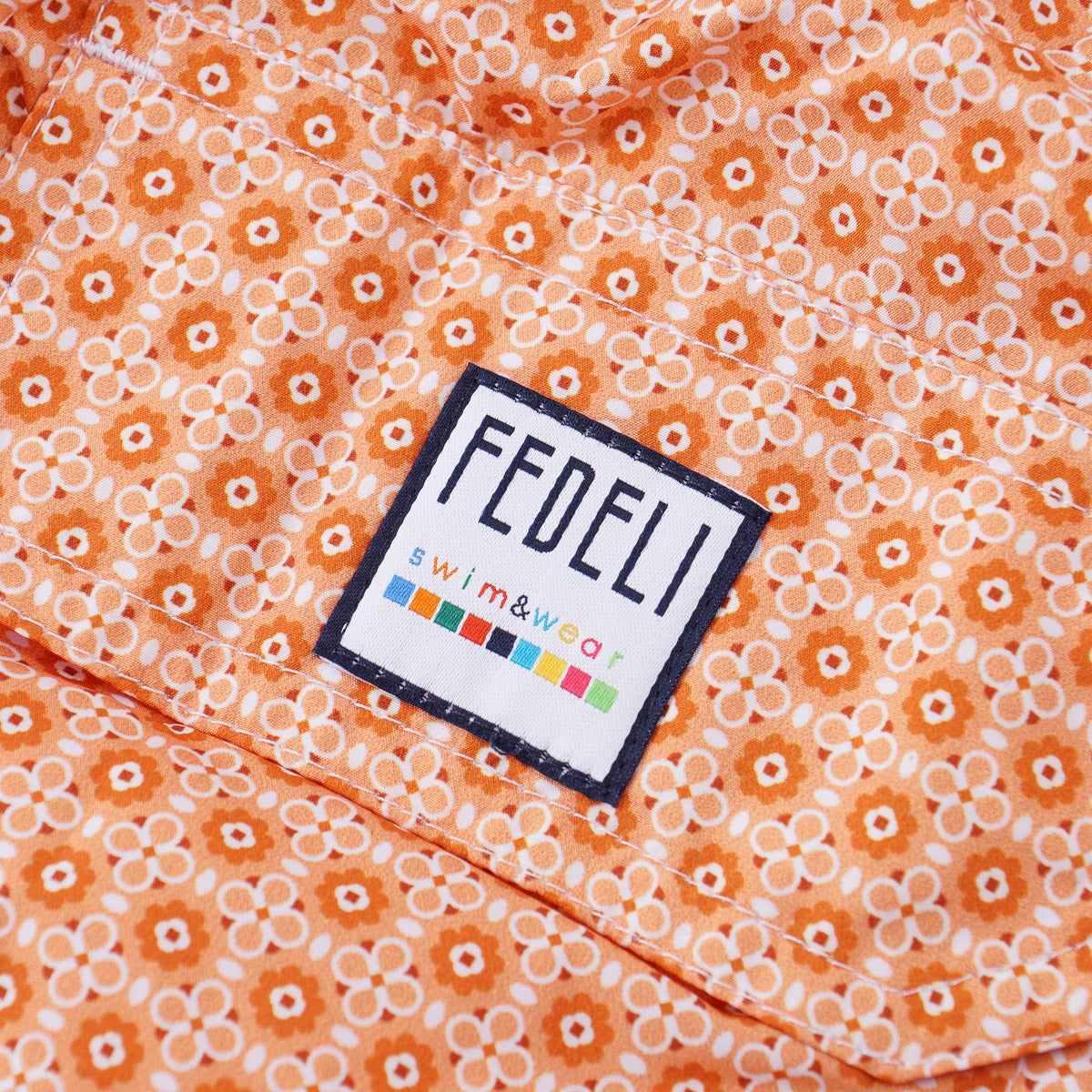 Fedeli 'Madeira' Printed Swim Trunks - Top Shelf Apparel