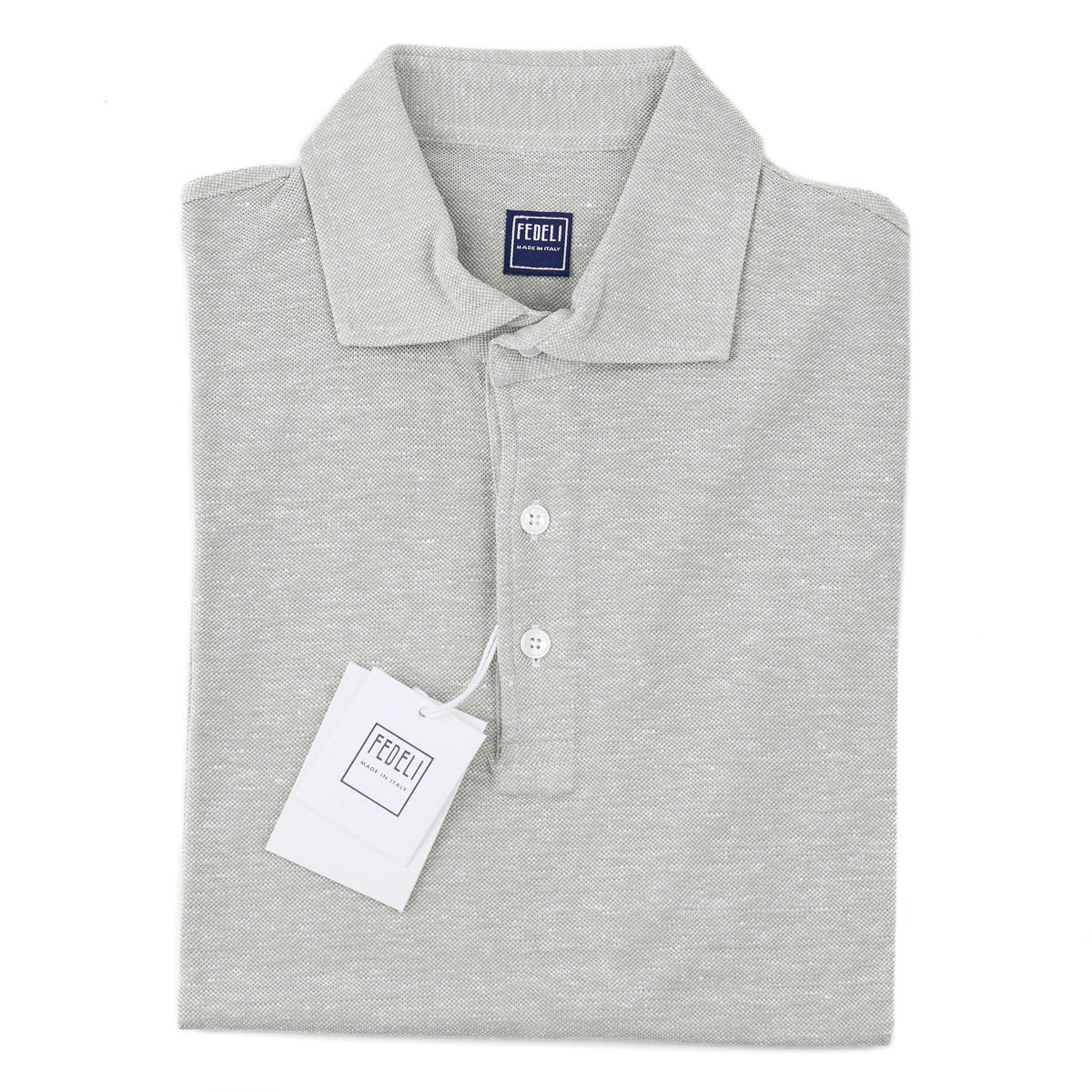 Fedeli Lightweight Linen-Cotton Polo - Top Shelf Apparel
