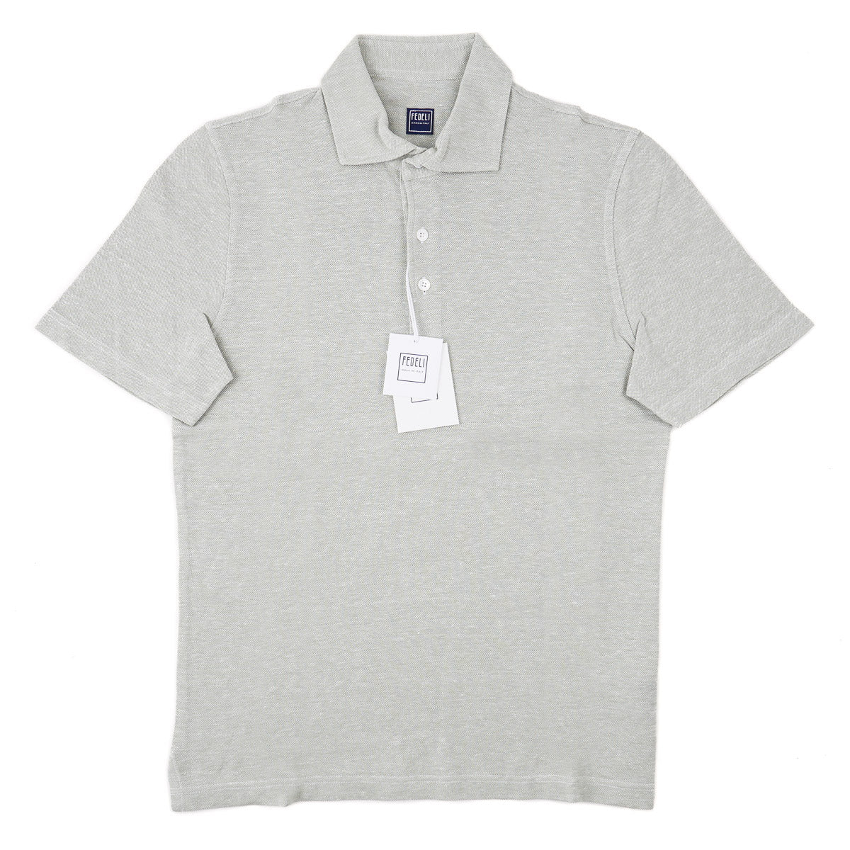 Fedeli Lightweight Linen-Cotton Polo - Top Shelf Apparel