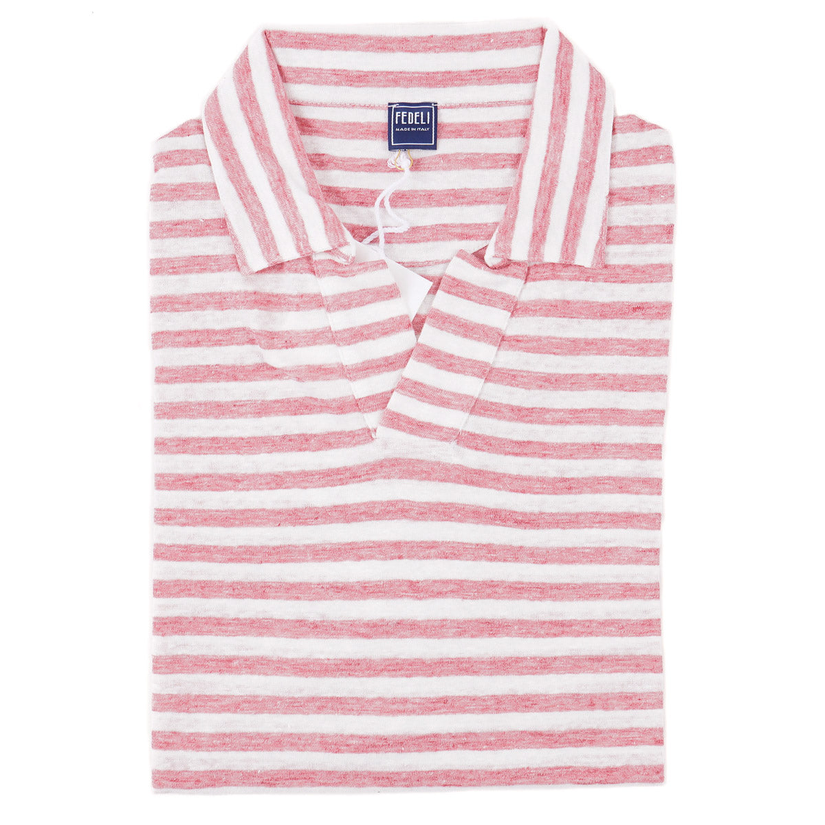 Fedeli Relaxed-Fit Linen Polo - Top Shelf Apparel