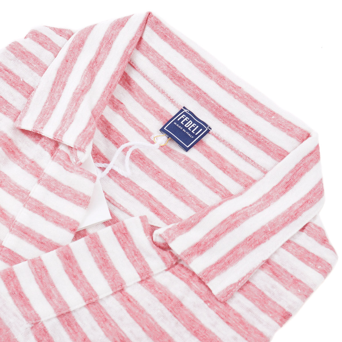 Fedeli Relaxed-Fit Linen Polo - Top Shelf Apparel