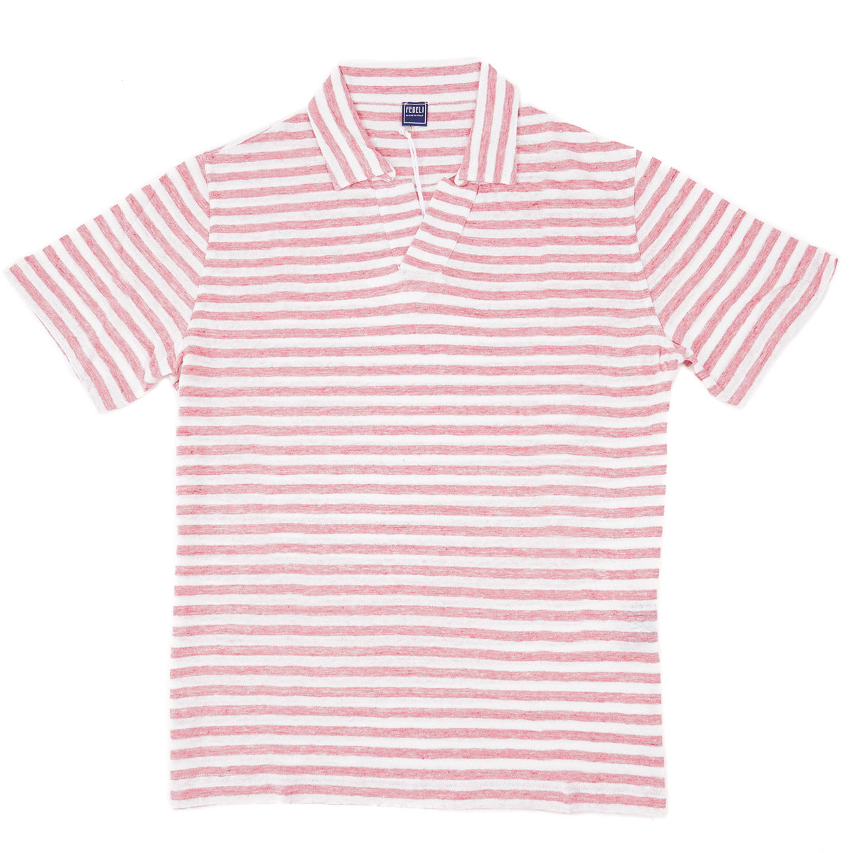 Fedeli Relaxed-Fit Linen Polo - Top Shelf Apparel