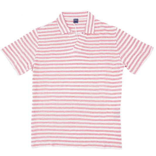 Fedeli Relaxed-Fit Linen Polo - Top Shelf Apparel