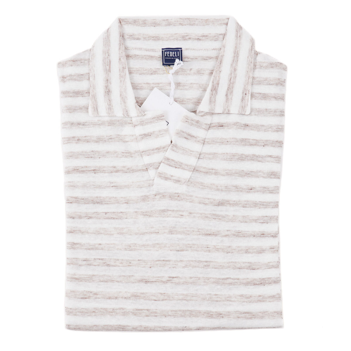 Fedeli Relaxed-Fit Linen Polo - Top Shelf Apparel