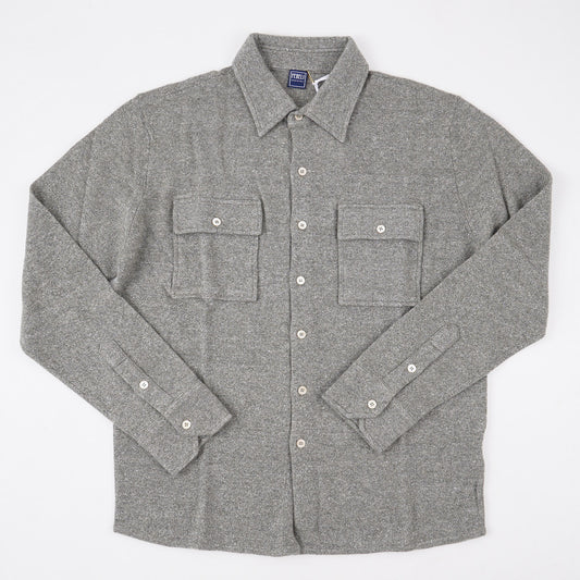 Fedeli Knit Cashmere-Linen Overshirt - Top Shelf Apparel