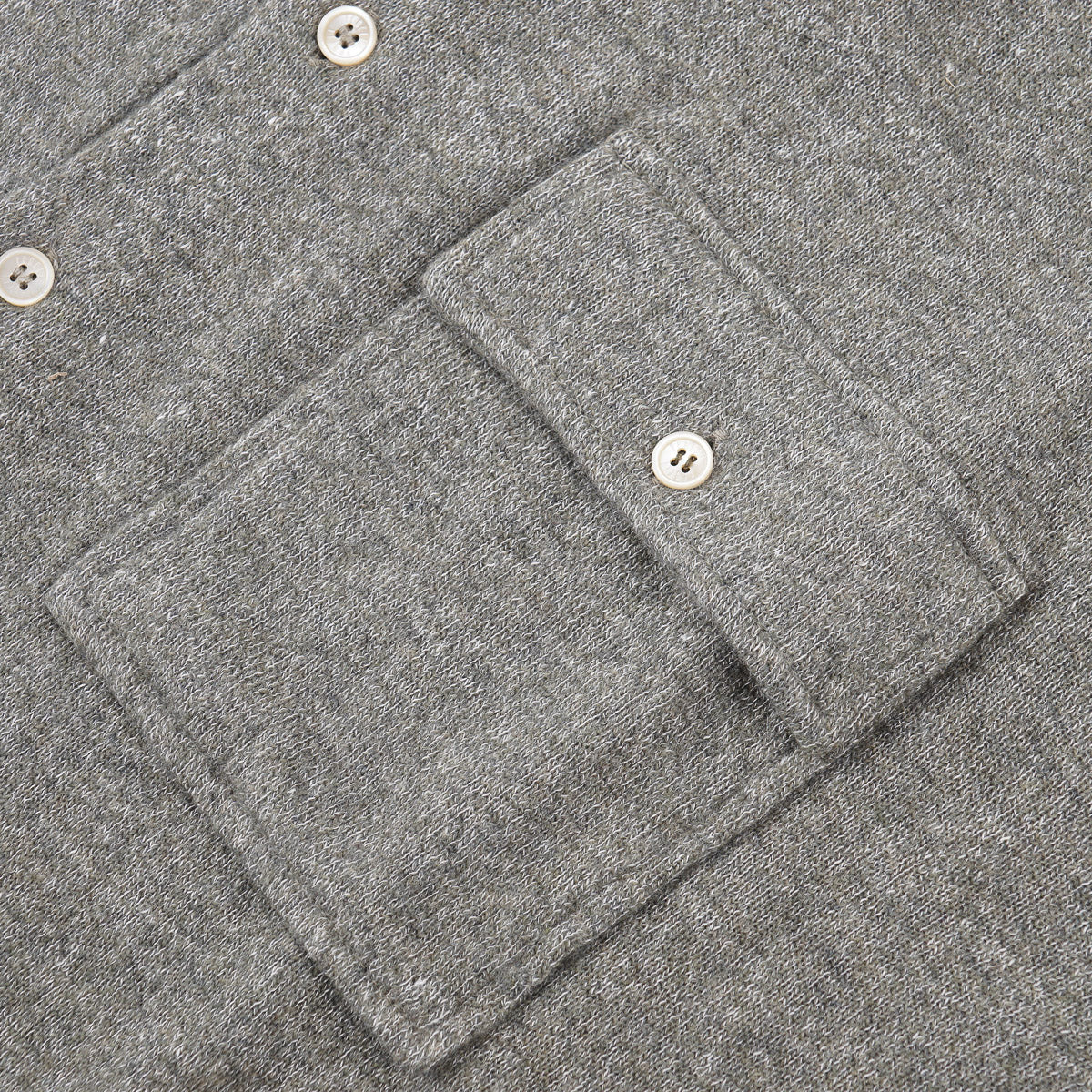Fedeli Knit Cashmere-Linen Overshirt - Top Shelf Apparel