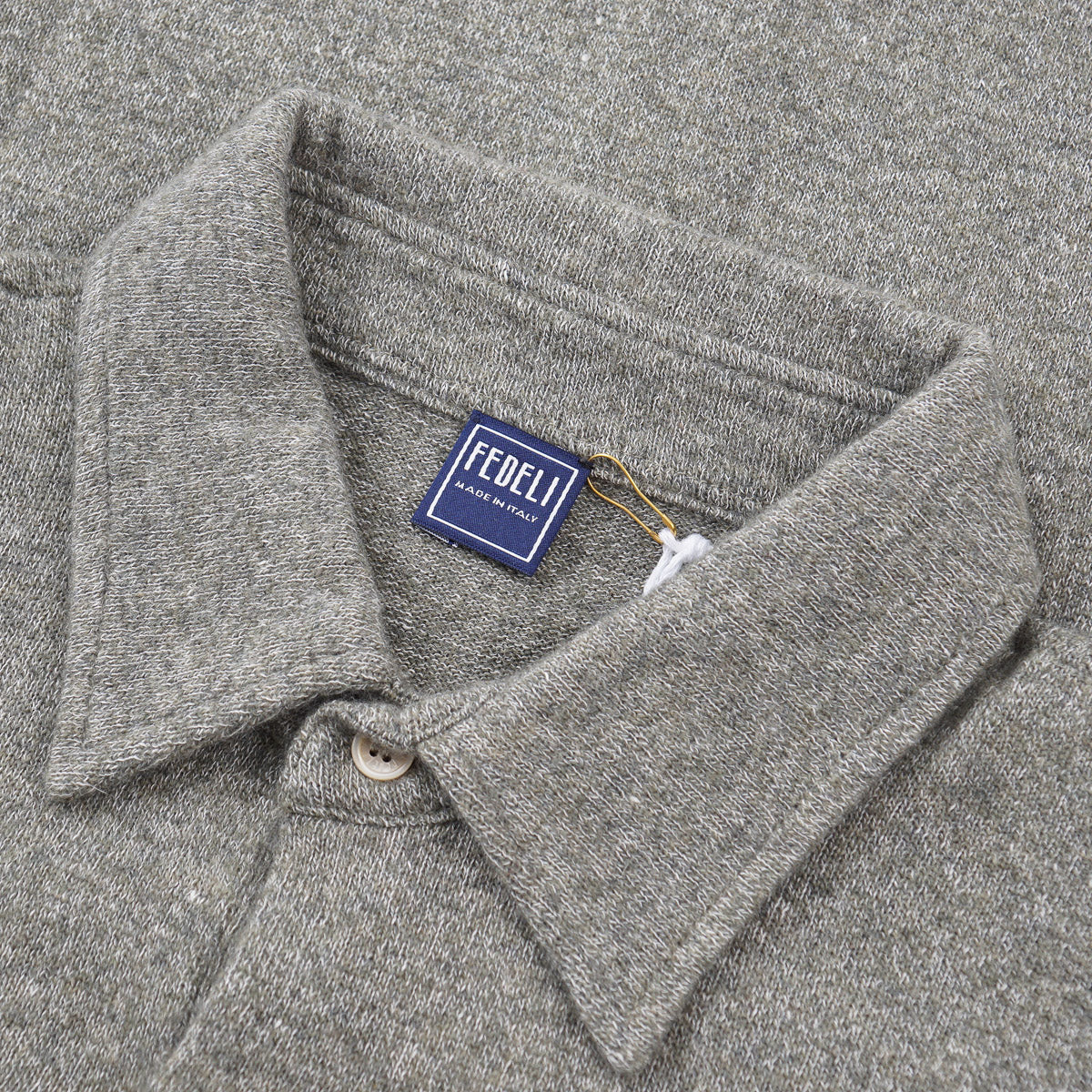 Fedeli Knit Cashmere-Linen Overshirt - Top Shelf Apparel