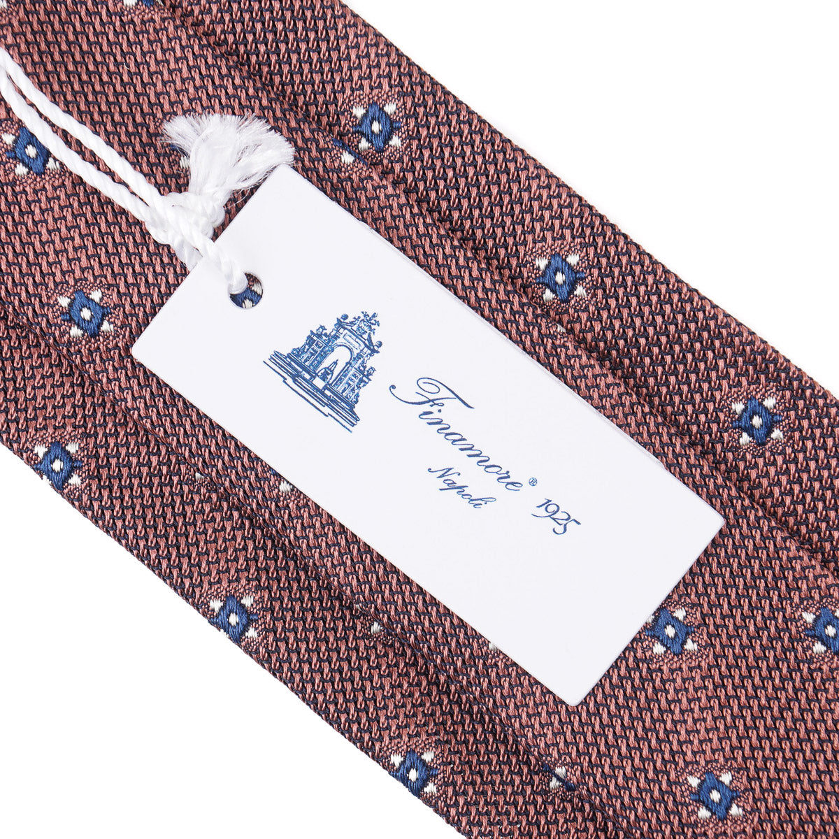 Finamore Soft-Constructed Silk Tie