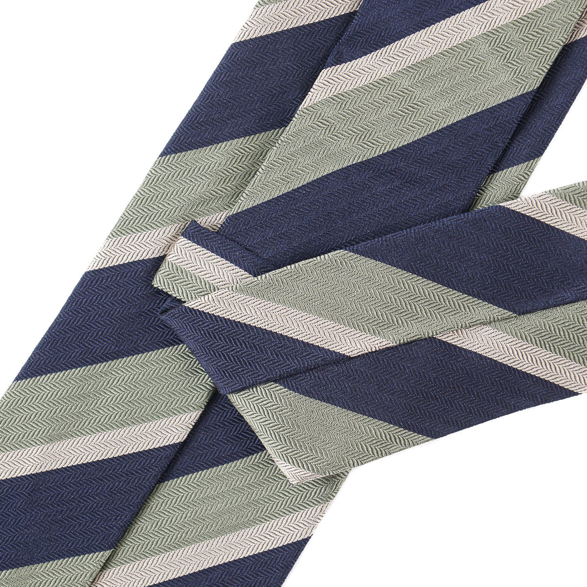Finamore Soft-Constructed Silk Tie