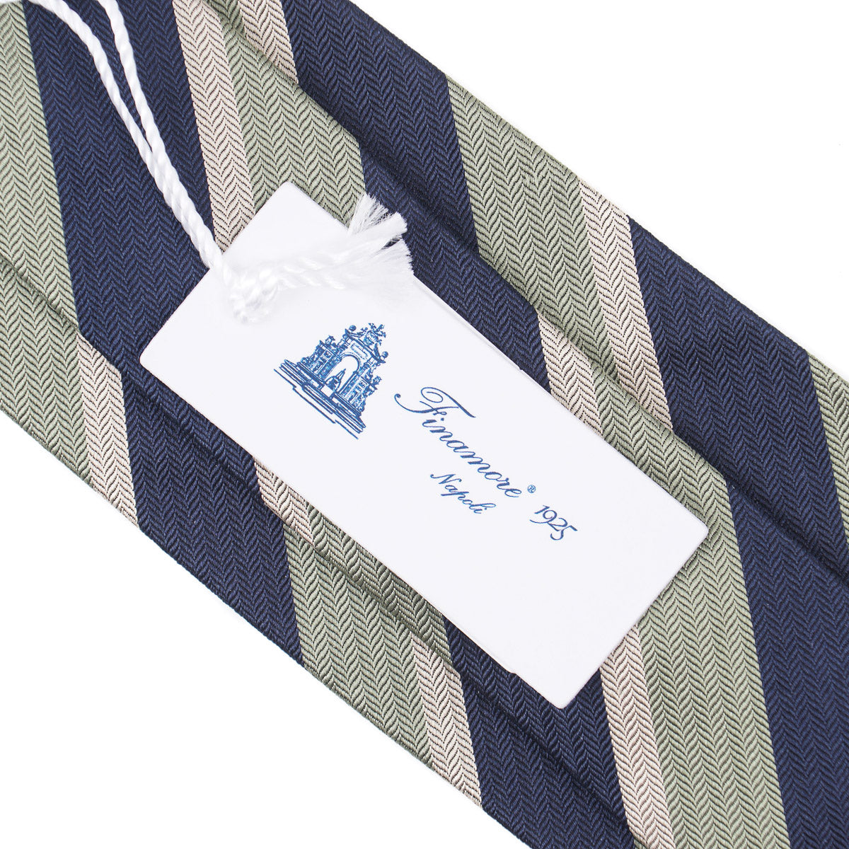 Finamore Soft-Constructed Silk Tie