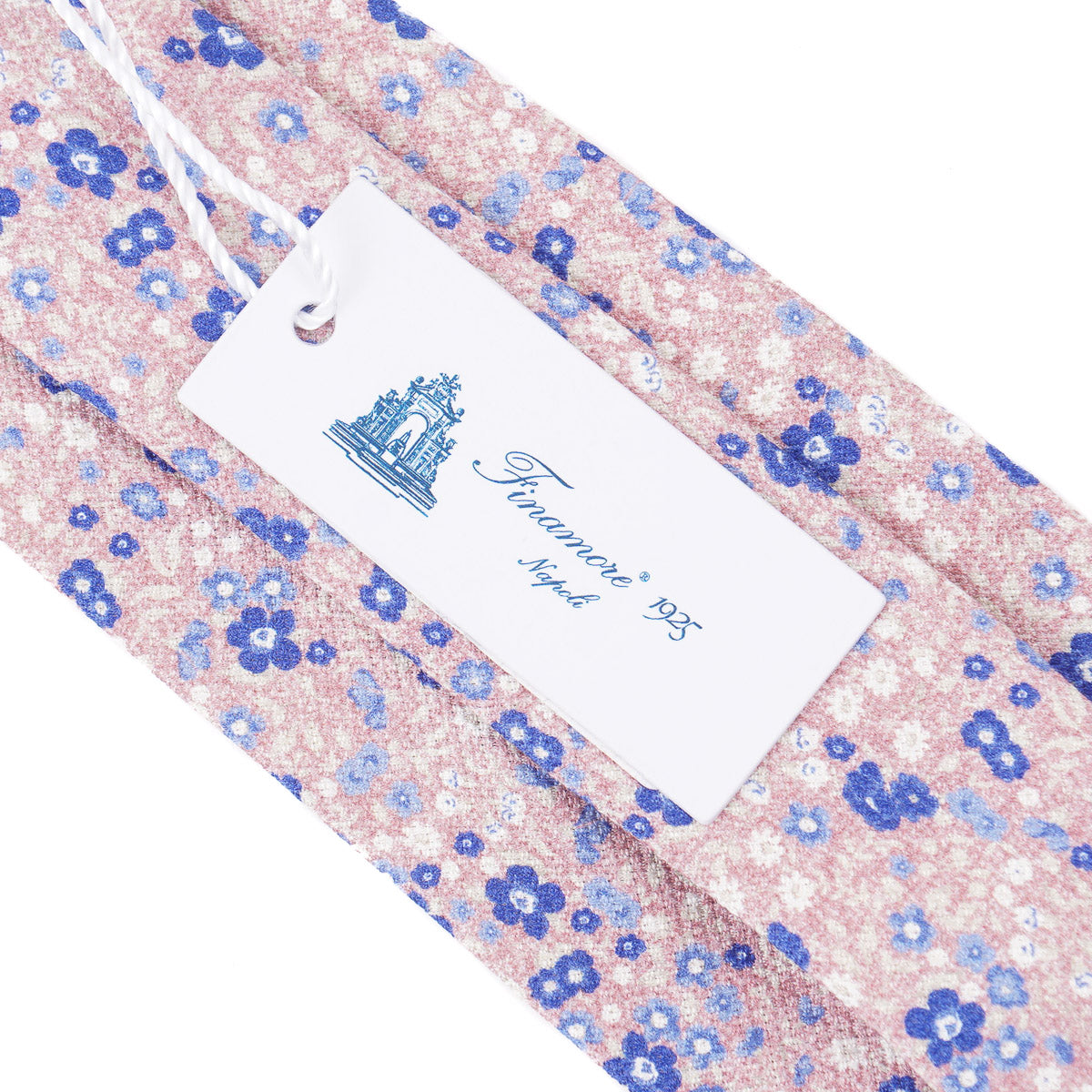 Finamore Soft-Constructed Silk Tie