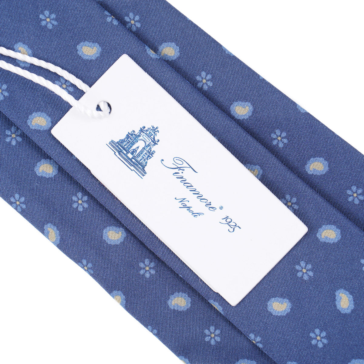 Finamore Soft-Constructed Silk Tie