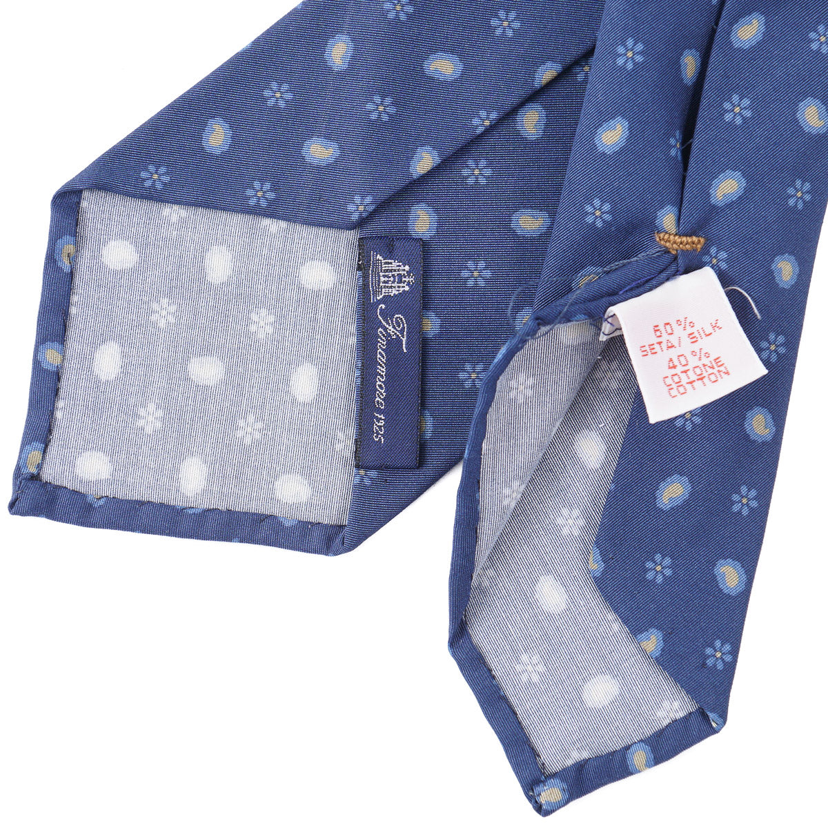 Finamore Soft-Constructed Silk Tie