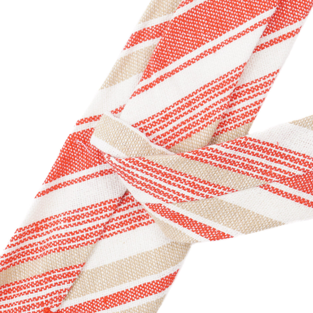 Finamore Soft-Constructed Silk-Linen Tie