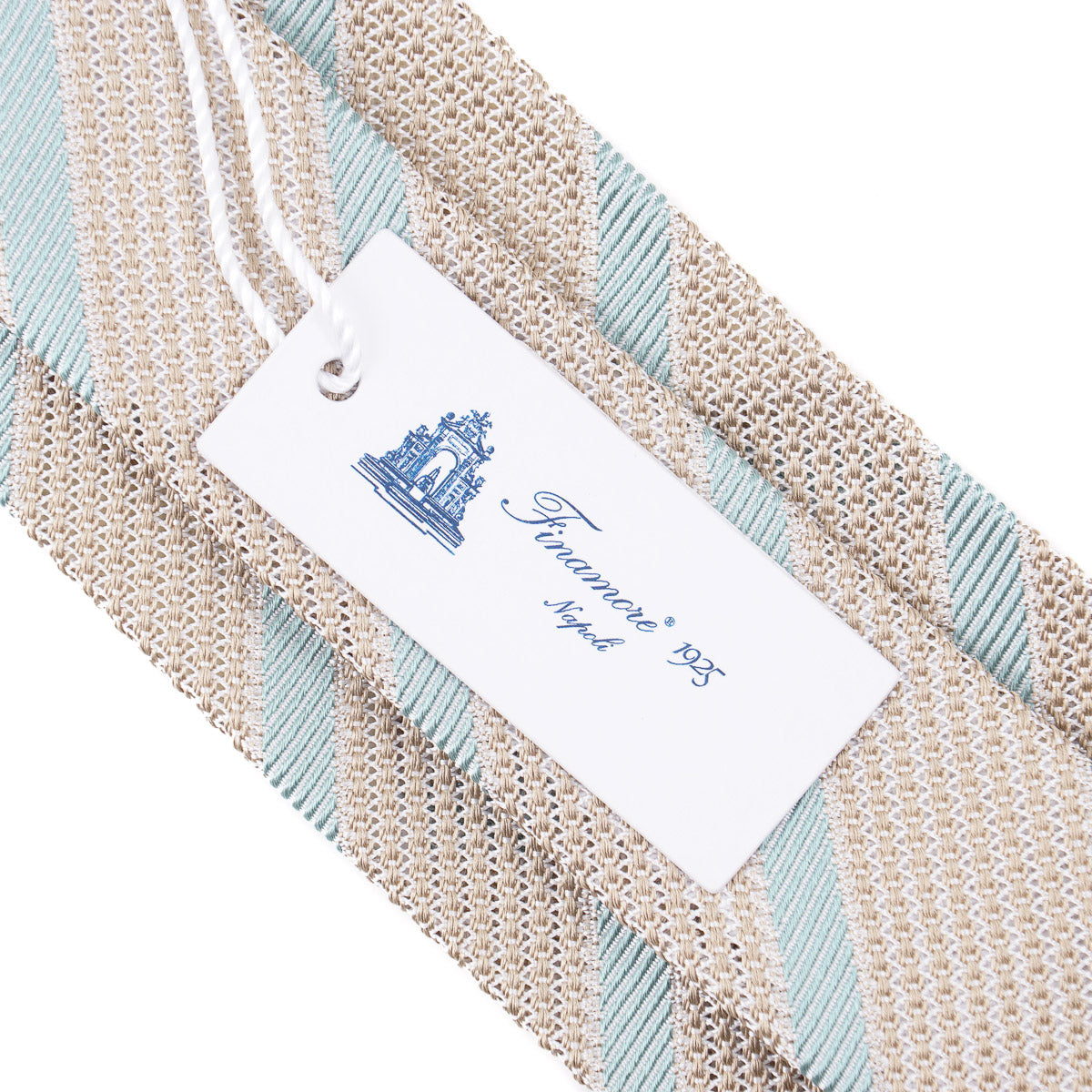 Finamore Soft-Constructed Silk Tie
