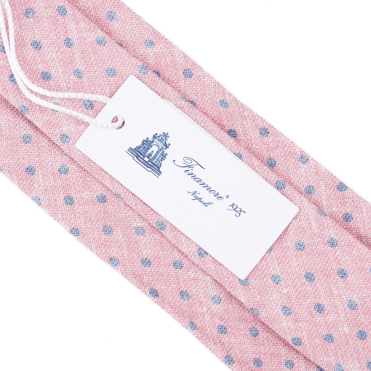 Finamore Soft-Constructed Silk Tie