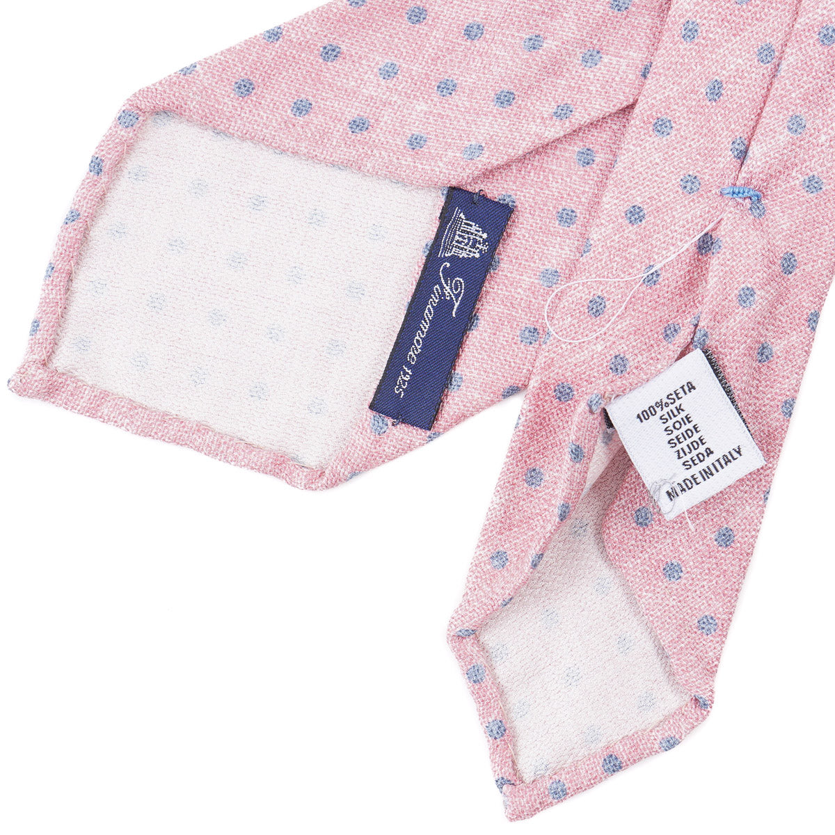 Finamore Soft-Constructed Silk Tie