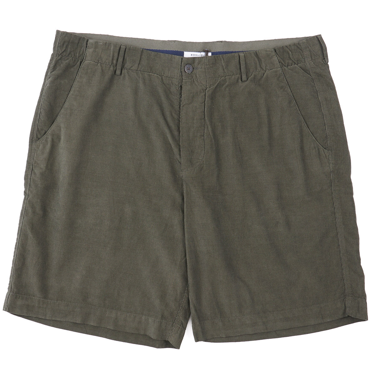 Boglioli Lightweight Corduroy Cotton Shorts
