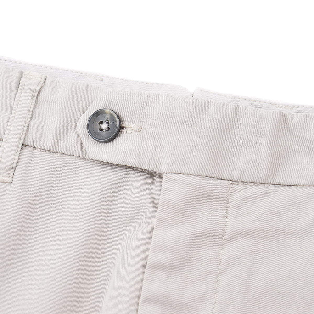 Isaia Twill Cotton Bermuda Shorts