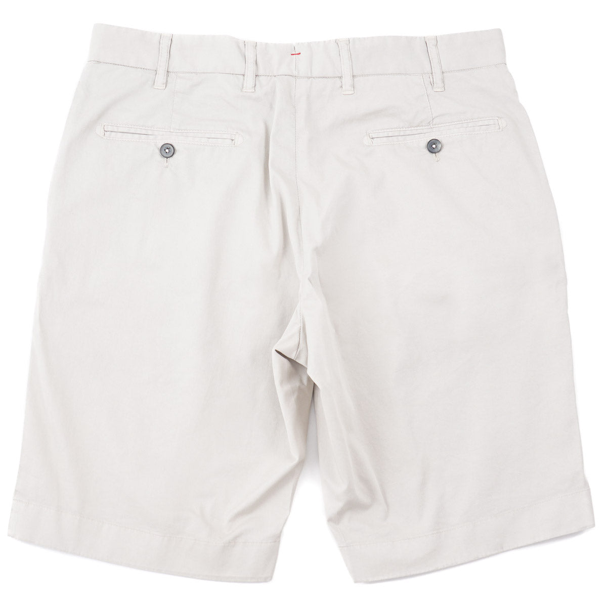 Isaia Twill Cotton Bermuda Shorts