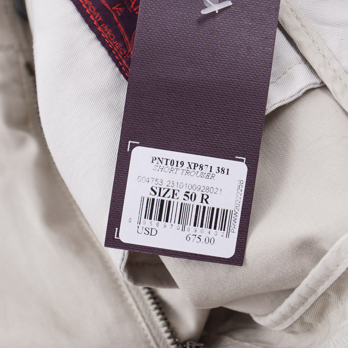 Isaia Twill Cotton Bermuda Shorts