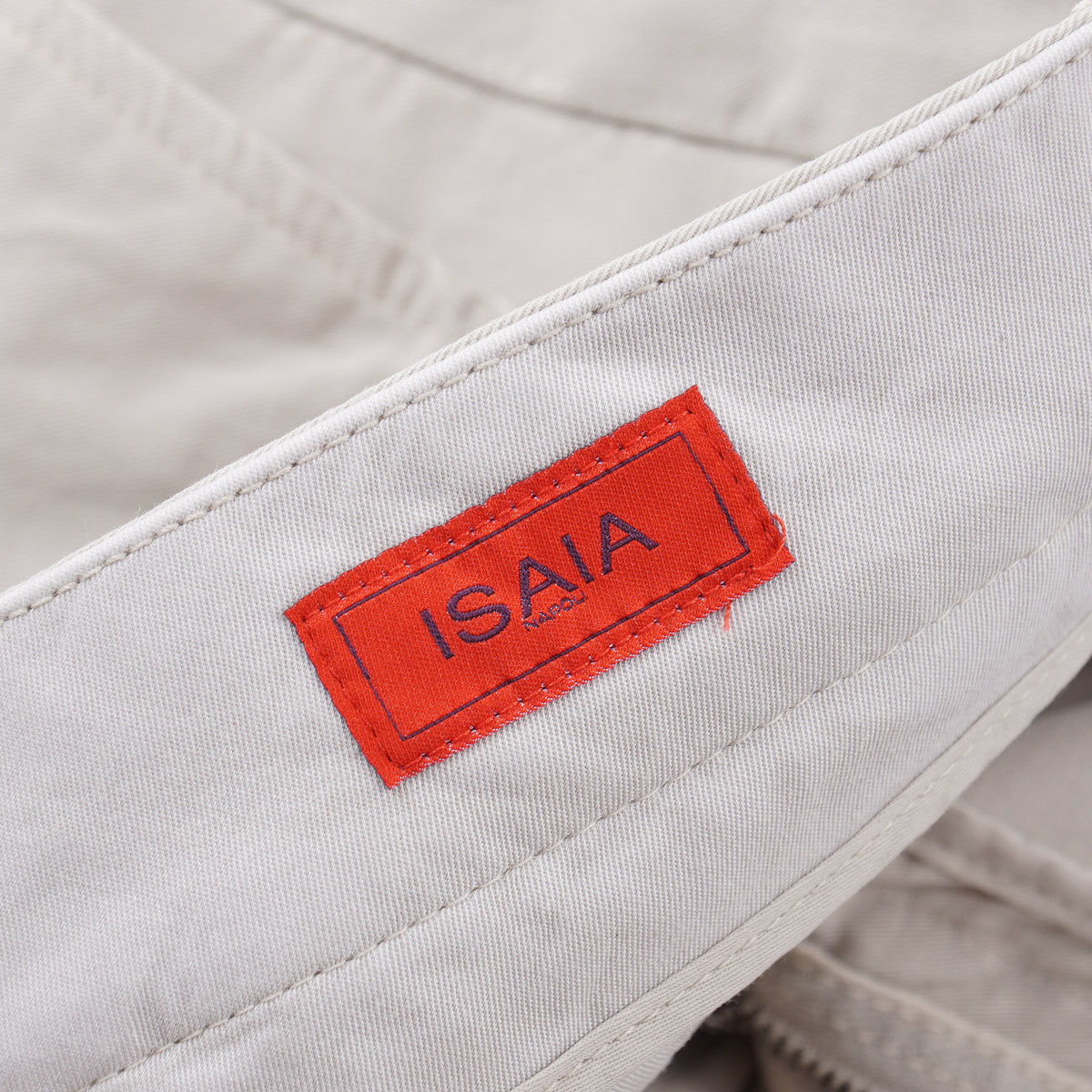 Isaia Twill Cotton Bermuda Shorts