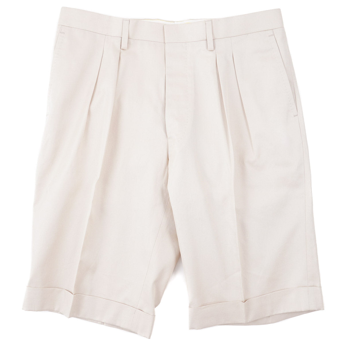 Sartorio Twill Cotton Bermuda Shorts