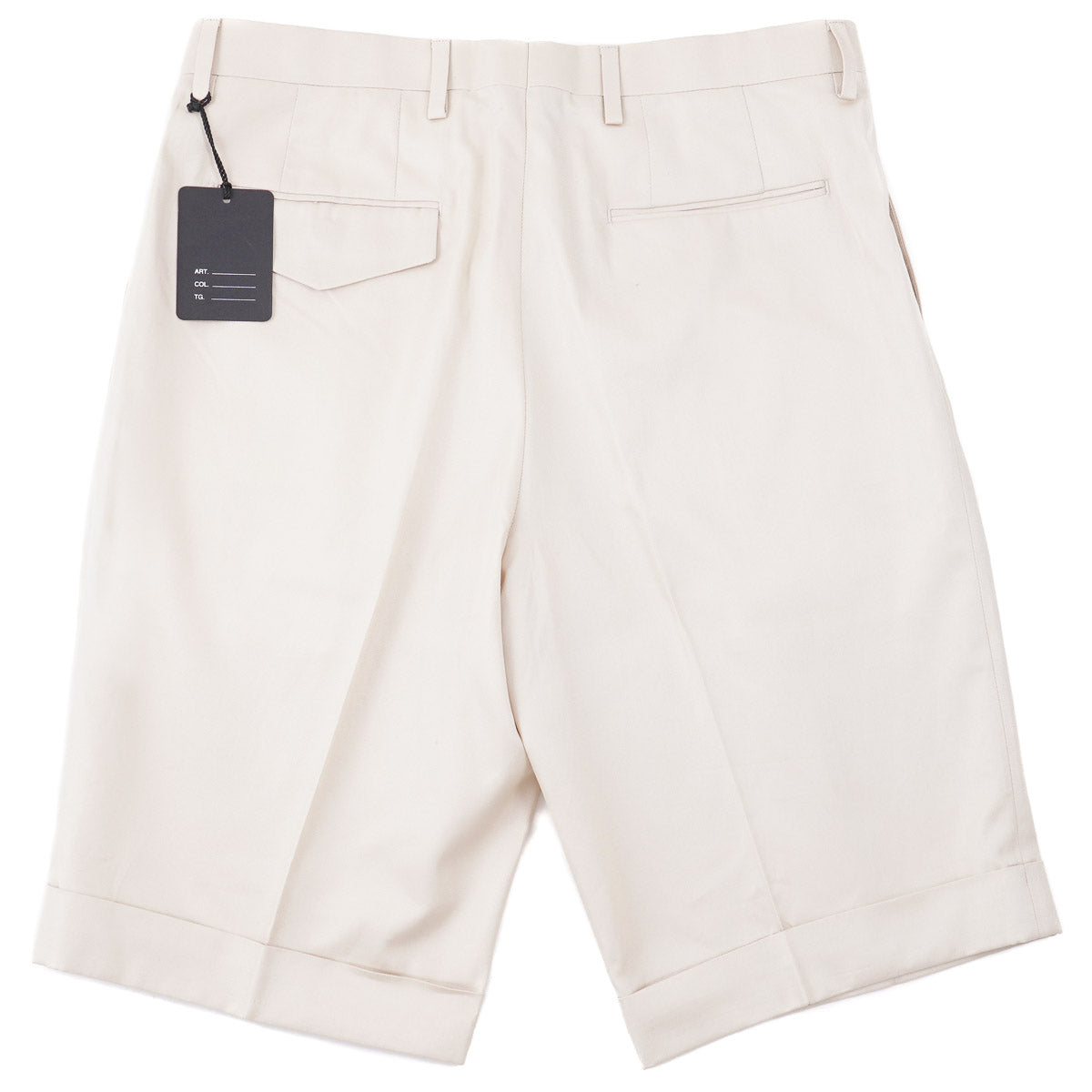 Sartorio Twill Cotton Bermuda Shorts
