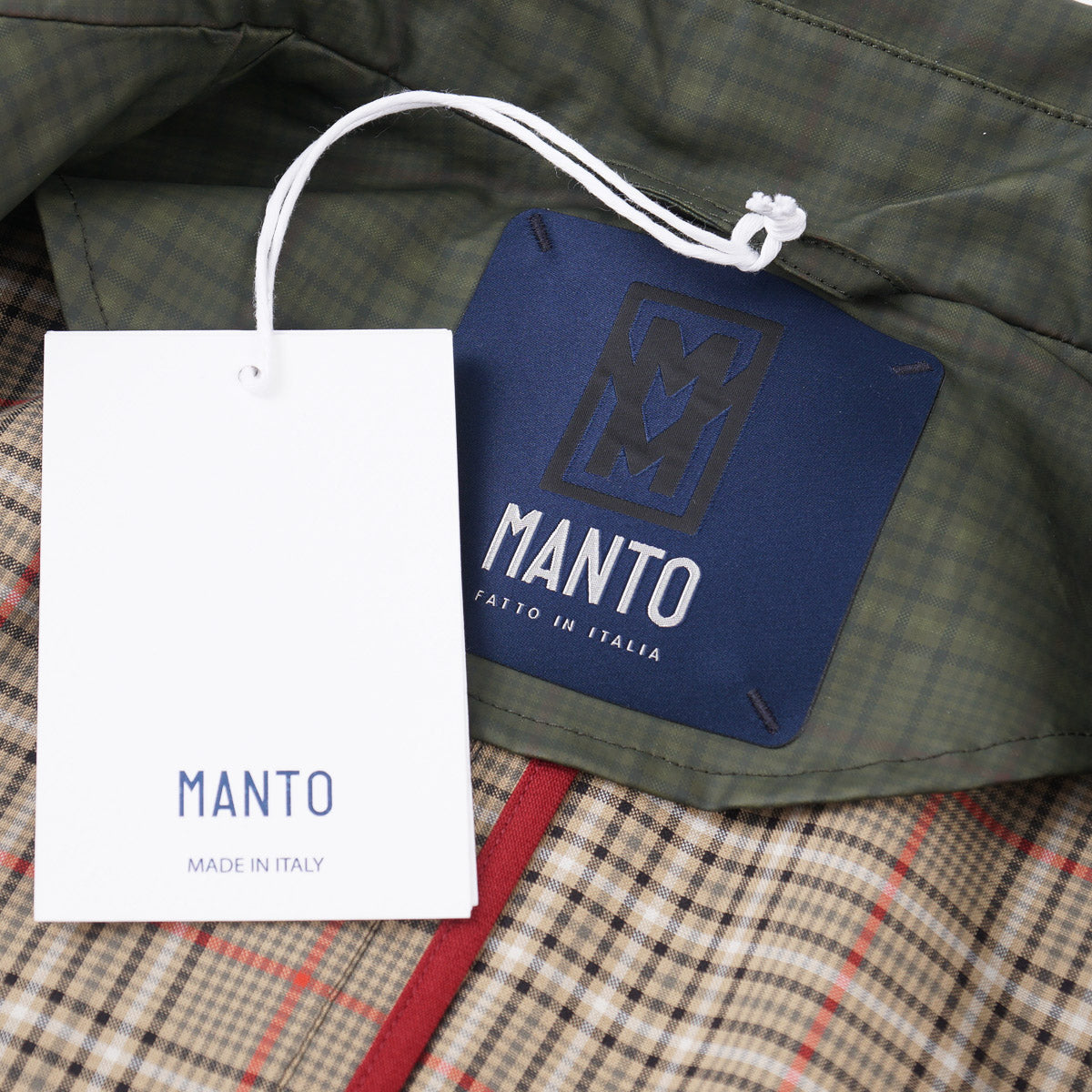 Manto Waterproof Coated Rain Coat - Top Shelf Apparel