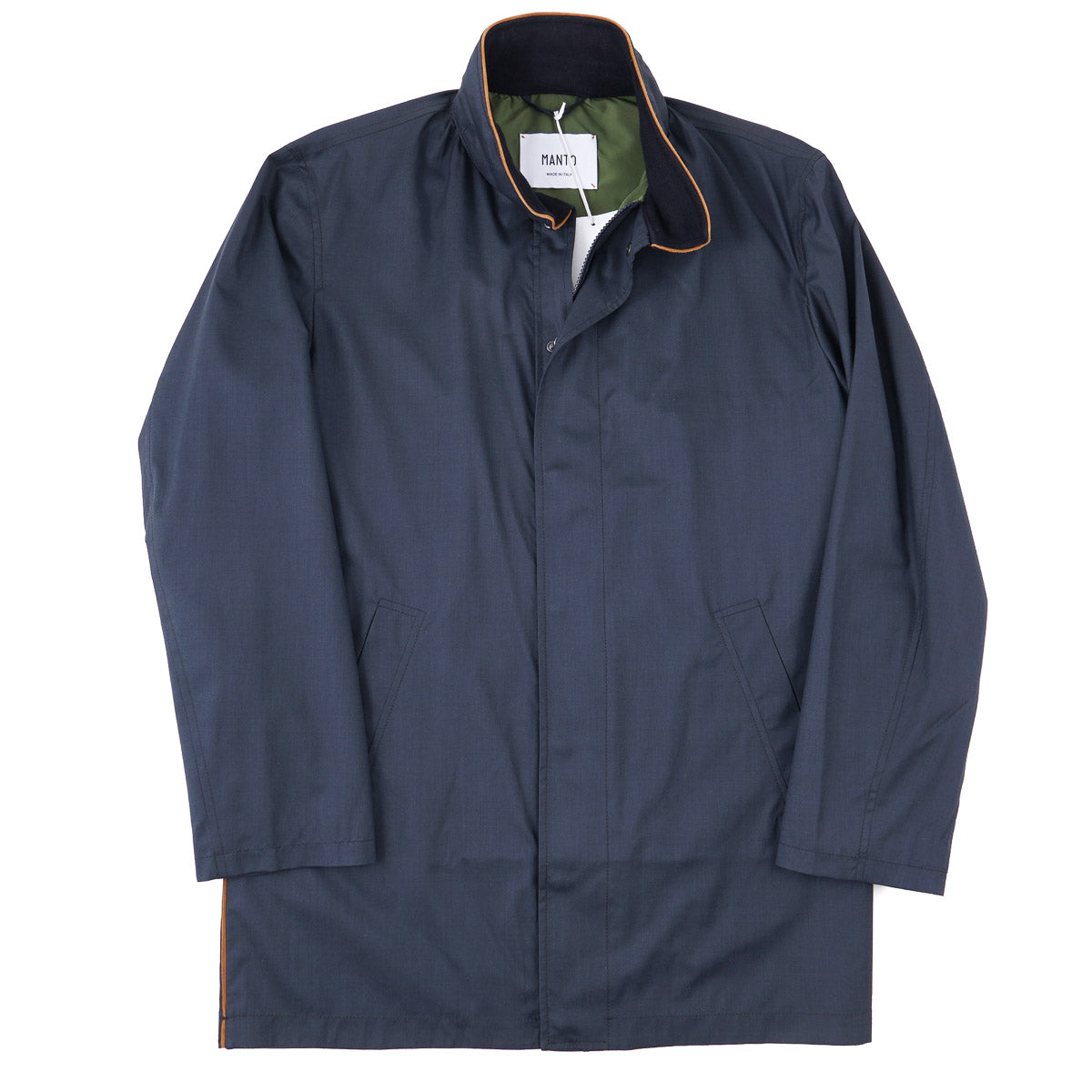 Manto Lightweight Wool Car Coat - Top Shelf Apparel