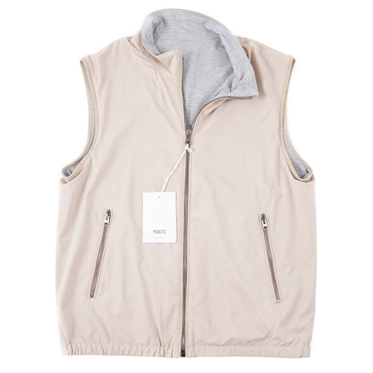 Manto Reversible Polyester and Jersey Cotton Vest - Top Shelf Apparel