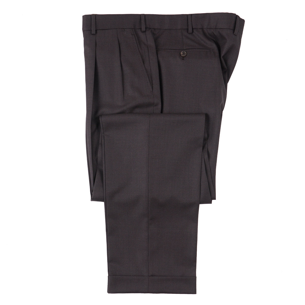 Belvest Houndstooth Super 160s Wool Suit - Top Shelf Apparel