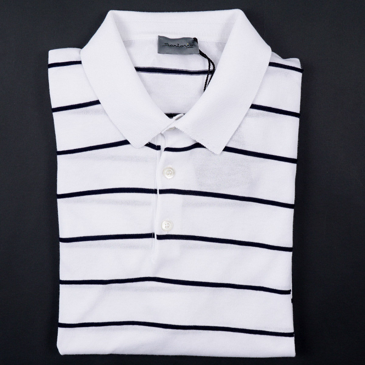 Sartorio Extrafine Knit Cotton Polo Shirt