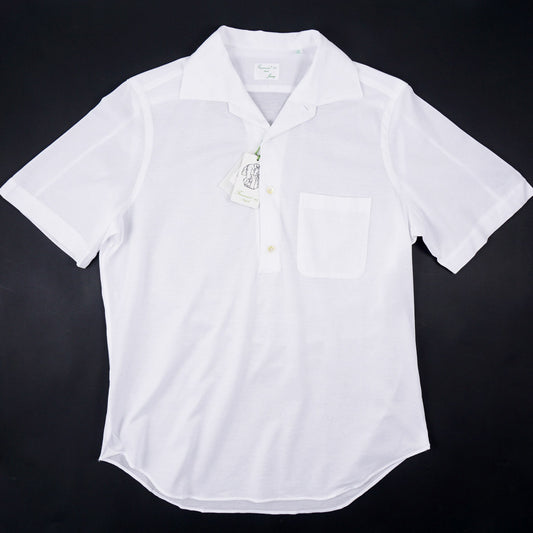 Finamore Lightweight Pique Cotton Polo